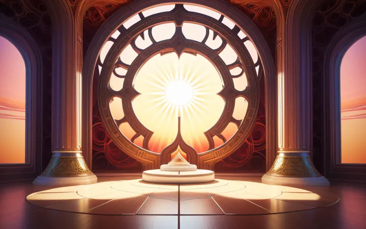 <lora:Projext_X2:.9>trippy, small centered composition, product shot, plain background, wallpaper art, in the center is an image of a "The End of Structure", Sunny, soft focus, [by Andreas Rocha: John Le:16], Depressing, Warm lighting, ambient illumination, polished, pure, confident, complimentary colors, excellent composition, holy
