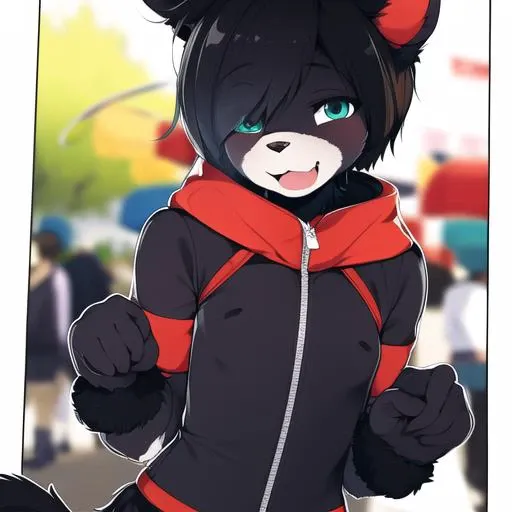 <lora:sicmop-000006:0.7> furry, clothes