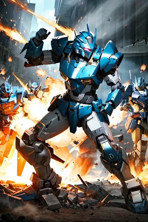 1 (((robot))), glowing , glowing eyes, full body, highly detailed ,battlefield,battle pose, battle stance
photorealistic, masterpiece, best quality,
<lora:epiNoiseoffset_v2:1>