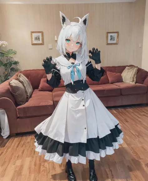 score_9, score_8_up, score_7_up, best quality, masterpiece, source_anime,zPDXL zPDXL_xxx BREAK,
1girl, solo, cafemaid, pantyhose, musashi_\(kancolle\)
indoor, smile, happy <lora:cafe_terrace_maid:1> <lora:MeMaXL_V3:0.8> in restaurant, arms wrapped around knees, showing vulnerability, <lora:add-detail-xl:1> <lora:detail_eyes:0.5>