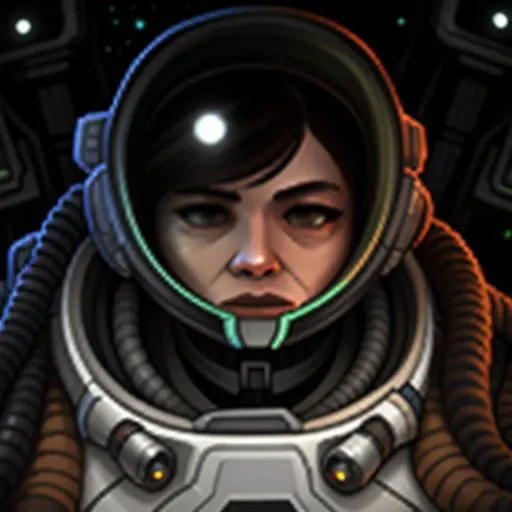 starsector photo of a spacesuit <lora:Starsector_Portrait_LORA_1.13.0.e8:1>