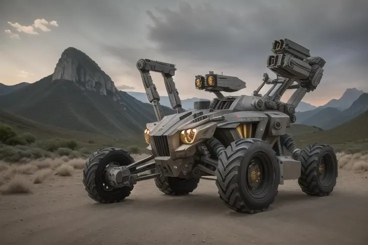 best quality, 8k, masterpiece:1.2,professional light,detail,raw photo, ultra realistic,raw photo,
spider shape war machine,