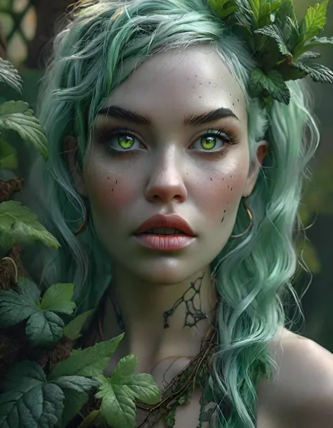 Anthropomorphic female grinch grasshopper mage. Official Art – Charecter profile. An Award-Winning Digital Masterpiece In 4K Ultra HD, Extreme Detail And Intricate Realism. Symmetrical Face. This Concept Art Brought To Life By The Hands Of Artists Like Wlop & Artgerm In A Stunning 2D Vector Illustration.Background Is A Panoramic Vista.