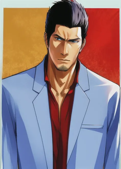 kiryuu kazuma,masterpiece, best quality,