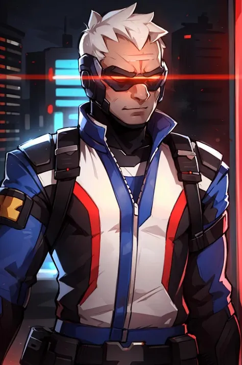 <lora:ANIME_Overwatch_Soldier76:0.75>, Soldier76, <lora:ANIME_STYLE_EnvyCuteMix_v02:0.75>, EnvyCuteMix style, 64K, f1.2, 800mm, UHD, dynamic lighting