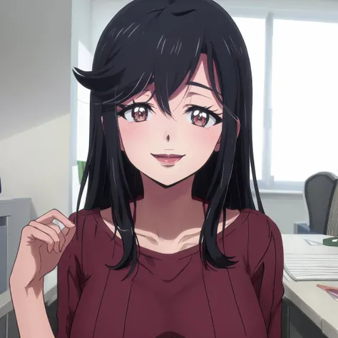 saori_ootori, office_lady, upper body, smile <lora:saori_ootori_v1:0.8>, masterpiece, best quality
