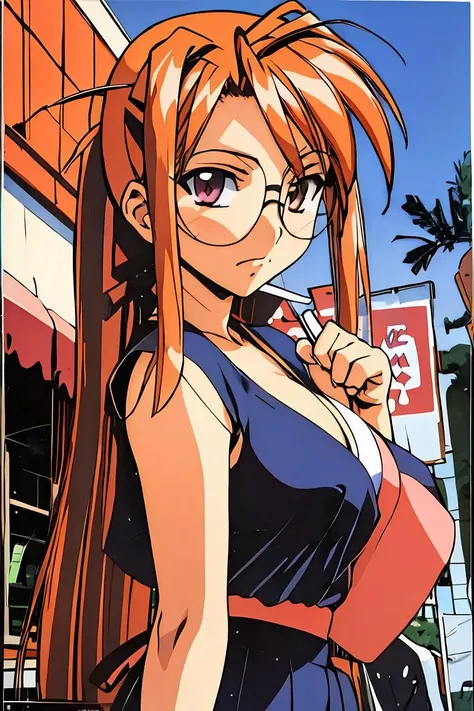 (masterpiece, best quality), 1girl, <lora:hasegawa chisame v2:1> hasegawa chisame, chisame, chiu