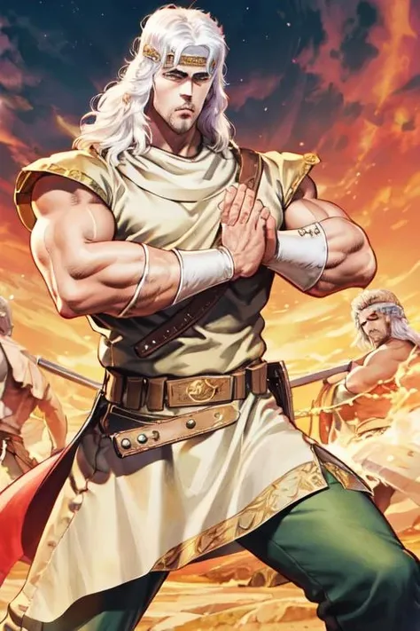 <lora:0009Htoki:1>,toki,white hair,upper_body,stylish_pose,posing,fighting_stance,