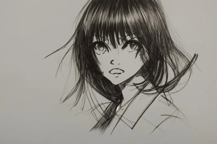 mchozn, 1boy, male_focus, solo, (masculine), (black and white manga art), (masterpiece, best quality, ultra-detailed, highres), perfect face, sidelighting, lustrous skin,(bloom), (shine), lighting, ray tracing, monochrome, greyscale, closed mouth, portrait, medium hair, bangs, tattoo, sketch, facial tattoo, hand up, hand on own face, jacket, long sleeves, upper body, formal, facial mark, shirt, suit, (sketch), (detailed linework) , Masterpiece, Ultra detailed, great composition, (Highest picture quality), (Master's work), extreme light and shadow, masterpiece, rich in detail, (highest quality), (masterpiece), (detailed eyes), (canvas sketch), (drawing with mechanical pencil), (straight-on), full body, (extremely detailed manga wallpaper),(masterpiece), (best quality), (ultra-detailed), (best illustration),(best shadow),perfect lighting , perfect anatomy, mzchozn