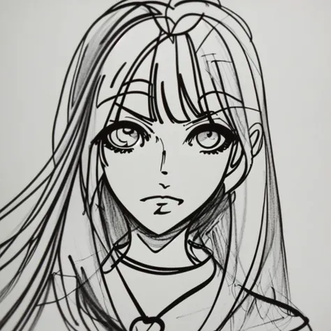 mchozn, (black and white manga art), (masterpiece, best quality, ultra-detailed, highres), solo, monochrome, greyscale, sketch, traditional media, portrait, male focus, simple background, 1girl, looking at viewer, short hair, lips, hood, smile, long hair, upper body, parted lips, nose, grey background,(sketch), (detailed linework) , Masterpiece, Ultra detailed, great composition, (Highest picture quality), (Master's work), extreme light and shadow, masterpiece, rich in detail, (highest quality), (masterpiece), (detailed eyes), (canvas sketch), (drawing with mechanical pencil), (straight-on), full body, (extremely detailed manga wallpaper),(masterpiece), (best quality), (ultra-detailed), (best illustration),(best shadow),perfect lighting , perfect anatomy, mzchozn