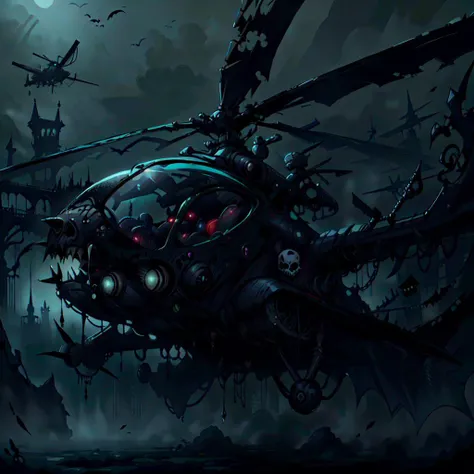 <lora:GothicPunkAI:.9> GothicPunkAI helicopter