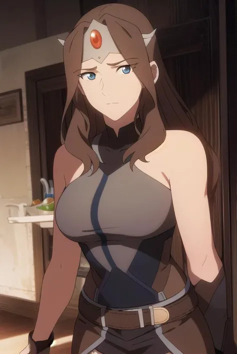 mirana, <lyco:miranav2-lyco-nochekaiser:1>, 
default mirana, long hair, blue eyes, brown hair, circlet,
BREAK gloves, bare shoulders, boots, sleeveless, belt, pants, armor, brown footwear, black pants, knee boots, brown gloves,
BREAK looking at viewer,
BREAK indoors,
BREAK <lyco:GoodHands-beta2:1>, (masterpiece:1.2), best quality, high resolution, unity 8k wallpaper, (illustration:0.8), (beautiful detailed eyes:1.6), extremely detailed face, perfect lighting, extremely detailed CG, (perfect hands, perfect anatomy),