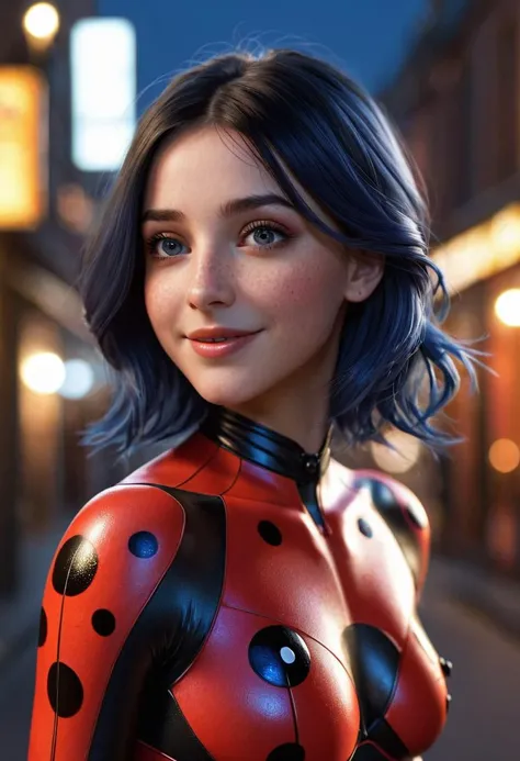 (masterpiece), (best quality), (ultra-detailed), original, (3d:1.3), (comics, masterpiece, illustration, extremely fine and beautiful, perfect detailed:1.1), ladybug, thin red spandex suit, dark blue hair, red eye mask, beautiful blue eyes, perky breasts, thick hips, small body, anatomically correct <lora:2.5DRealistic:0,26>, highest quality, cute face, hyper detailed, beautiful picture, night lighting, digital painting, professional art,perfect skin <lora:skinup_v2:0.45>, small nipples, lewd face, smile, <lora:ladybug_rel_1:1>, dutch angle, (detailed street background:1.2) softlight, thigh gap, illustration, disheveled hair, detailed eyes, perfect composition, moist skin, intricate details, earrings, by wlop, original, (3d:1.3), (comics, masterpiece, illustration, extremely fine and beautiful, perfect detailed:1.1), ladybug, thin red spandex suit, dark blue hair, red eye mask, beautiful blue eyes, perky breasts, thick hips, small body, anatomically correct <lora:2.5DRealistic:0,26>, highest quality, cute face, hyper detailed, beautiful picture, night lighting, digital painting, professional art,perfect skin <lora:skinup_v2:0.45>, small nipples, lewd face, smile, <lora:ladybug_rel_1:1>, dutch angle, (detailed street background:1.2) softlight, thigh gap, friendly, celestial, radiant light, striking, magical, stunning, brave, determined, elegant, intricate, highly detail, cinematic, amazing colors, flowing, color, sharp focus, inspired, rich deep vibrant great composition, inspirational, lovely surreal atmosphere, epic, excellent illuminated, pretty, gorgeous, creative, positive, unique