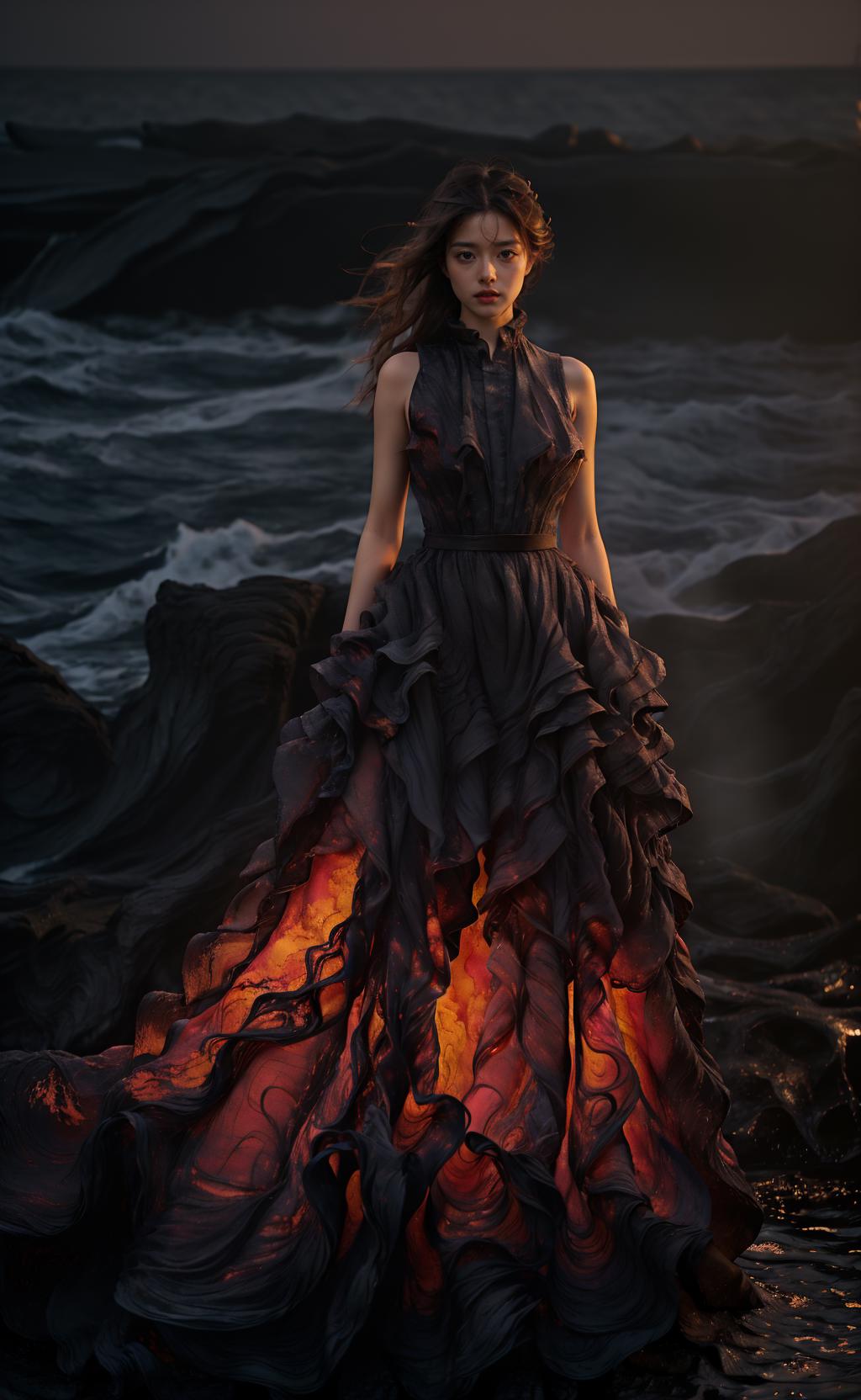 熔岩风格-lava dress v1.0