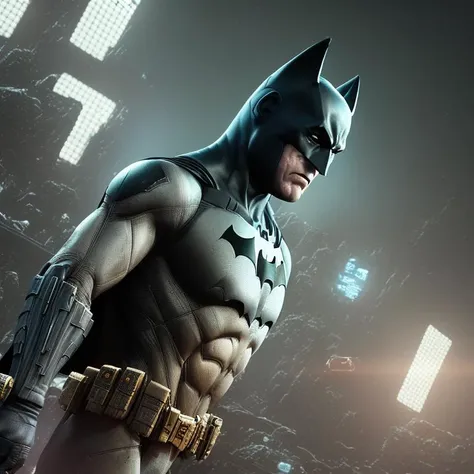 batman <lora:redshift_lora:1.333> (redshift style:1.111), realistic photo. high detail 4k hd lighting render unreal engine 5 quality wallpaper with ray traced shadows volumetric dramatic ambient light dark cinematic movie still from the film ghost in shell 2001: a space odyssey by george lucas on artstation and mike winkelmann style