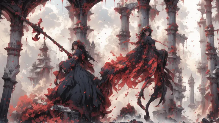 [woman:gothic:0.0,0.35],  
[:colorful-000049:0.45]
bsstyle, 
 <lora:bstyle-000004:0@0.2,1@0.75,0@1>
[[:chaostest:0.5,0.75]::1]