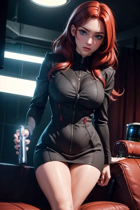 (masterpiece, best quality, hires, high resolution:1.2, 4k, 8k , high quality), extremely detailed, realistic, intricate details, highres, 1girl, solo, (large breasts, thick thighs, wide hips), arched back,(cinematic lighting, sunlight, perfect lighting, backlighting), eye-level shot, extreme close-up-shot, looking at viewer, red hair, blue eyes,
<lora:MIB Suit and Neuralyzer V4:0.6> MIB Suit, neuralyzer, holding neuralyzer, flash, suit
