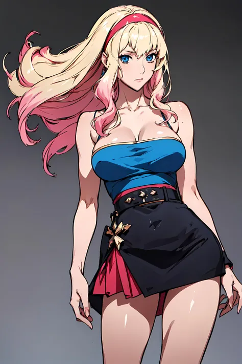 best quality, extremely detailed, anime style, key visual,
8k, high res,
<lora:hews style by goofy ai:0.4> <lora:cutesexyrobutts_v2:0.2> <lora:puuzaki-puuna-lora-v1:0.2> <lora:Maki Yoko_20230823184820:0.2>
<lora:Kenshin187:0.2>
<lora:Round_Breasts_V7:0.4>ROUND BREASTS, big BREASTS
(simple background,:1.3)
watching at viewer
1girl, slender, waist, muscular
standing , sexy pose,
frozen wind, icy effect,
<lora:Character_Kizuki - Macross Frontier - Sheryl Nome:0.9>
SHERLY NOME, MULTICOLORED HAIR, GRADIENT HAIR, BLONDE HAIR, PINK HAIR, LONG HAIR, BLUE EYES, MATURE WOMAN
SHIRT, SKIRT, SUNGLASSES, HEADBAND