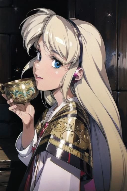 Princess Eilonwy, (masterpiece:1.1), (best quality:1.1), 1girl, Real light and shadow, anime face, 4k, 8k, wallpaper,epic, detail texture, fam, blonde hair, (blue eyes:1.5) ((((white hair:1.35 colored inner hair,ear breathing)))),(((blue_eyes:1.3))),intricate eyes,beautiful detailed eyes,symmetrical eyes,big eyes:1.5,(((lustrous skin:1.5,bright skin: 1.5,skin tanned,shiny skin,very shiny skin,shiny body,plastic glitter skin,exaggerated shiny skin,illuminated skin))),(detailed body,(detailed face)), cute, (((medieval man clothes,adventurer man clothing,winter coat,unbuttoned shirt))),(((intricate outfit,intricate clothes,embroidered outfit,ornate outfit,embroidered clothes,ornate clothes))), (dynamic pose:1.0),happy,smile,(centered,scale to fit dimensions,Rule of thirds), (ultra detailed,extremely detailed),(photorealistic artwork:1.37),(extremely detailed CG unity 8k wallpaper),(((vibrant colors,vibrant theme))),(intricate),(masterpiece),(best quality),