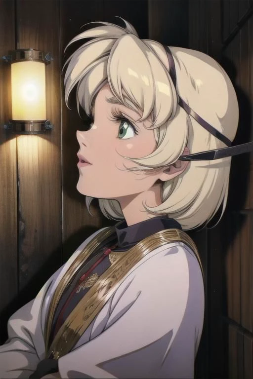 Princess Eilonwy, (masterpiece:1.1), (best quality:1.1), 1girl, Real light and shadow, anime face, 4k, 8k, wallpaper,epic, detail texture, fam, blonde hair, (green eyes:1.5) ((((white hair:1.35 colored inner hair,ear breathing)))),(((green_eyes:1.3))),intricate eyes,beautiful detailed eyes,symmetrical eyes,big eyes:1.5,(((lustrous skin:1.5,bright skin: 1.5,skin tanned,shiny skin,very shiny skin,shiny body,plastic glitter skin,exaggerated shiny skin,illuminated skin))),(detailed body,(detailed face)), cute, (((medieval man clothes,adventurer man clothing,winter coat,unbuttoned shirt))),(((intricate outfit,intricate clothes,embroidered outfit,ornate outfit,embroidered clothes,ornate clothes))), (dynamic pose:1.0),happy,smile,(centered,scale to fit dimensions,Rule of thirds), (ultra detailed,extremely detailed),(photorealistic artwork:1.37),(extremely detailed CG unity 8k wallpaper),(((vibrant colors,vibrant theme))),(intricate),(masterpiece),(best quality),