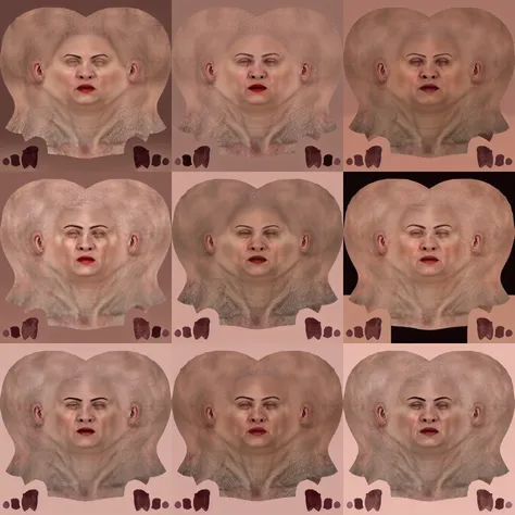 TheOldShadowrunStyles CC3FAce-x, woman, young