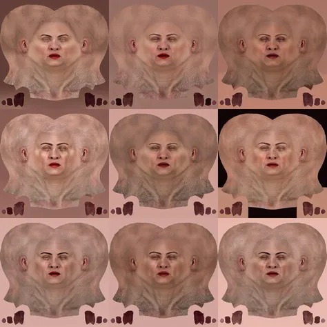 TheOldShadowrunStyles CC3FAce-x, woman, young
