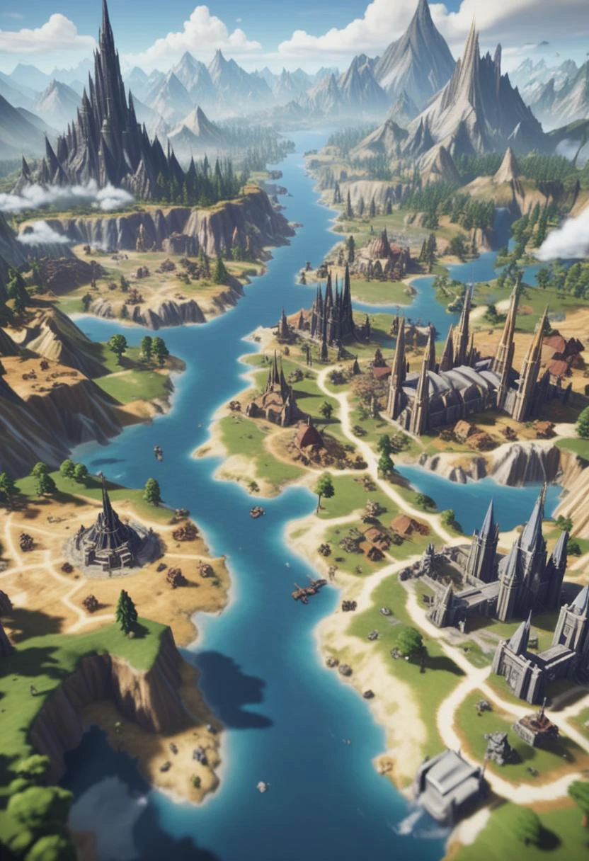 world video game map screen