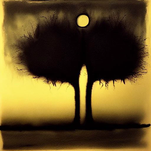 minimal, mythical tree, pens + charcoal + watercolor+pastel dust, sacred spiritual ritual, surreal sacred geometric, reverb, resonance, abstract spells of protection and power flow and pop, netherenergy, naturecore, solarcore, digital art, beautiful masterpiece, complimentary colorstory earth tones, metallic pastels, mural, mosaic, islamic geometry, acrylic neon highlights, stormcore by anne bachelier escher and klimpt