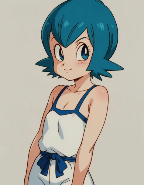 zPDXL, score_9, score_8_up, score_7_up, source_anime, BREAK
<lora:EarlyAkira-20:0.9> drgbls1, 1girl, solo, Pokemon, Lana, girl, chil chest, blue hair, short hair, v_over_eye