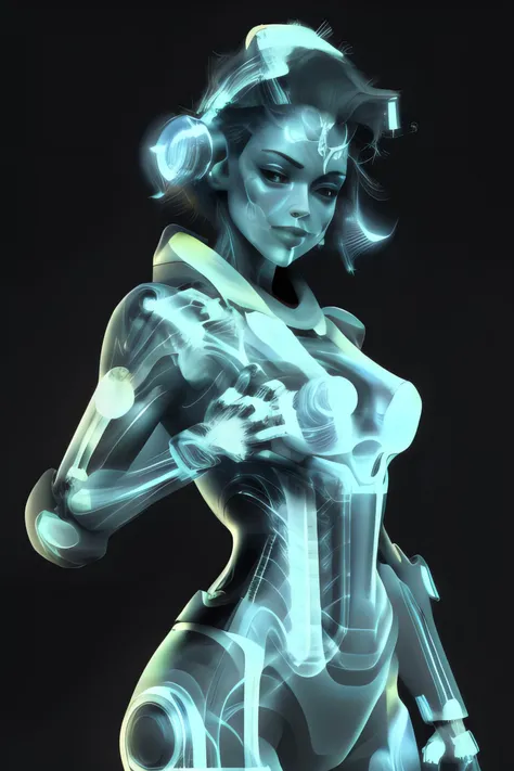 x-ray, <lora:xray_v1-000018:0.9> ,
(upper_body:1.3), portrait,
(masterpiece, best quality), minimalism, robort, robot, pistons, gears, (dynamic_pose:1.3), medium_breasts, translucent_skin,
<lora:nijiMecha:0.6> , ,<lora:stylized_3dcg_v4-epoch:0.5>