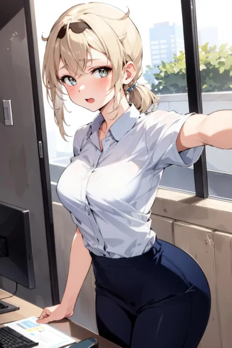 girl <lyco:KitsuneAi-Iroha-LoCon32V1-000011:0.8>
BREAK
office
