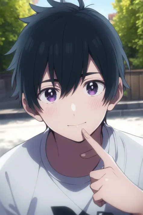 masterpiece, best quality, high quality, 1boy, solo, male focus, looking at viewer, upper body, <lora:minakata_ryuunosuke:0.70>, minakata_ryuunosuke
