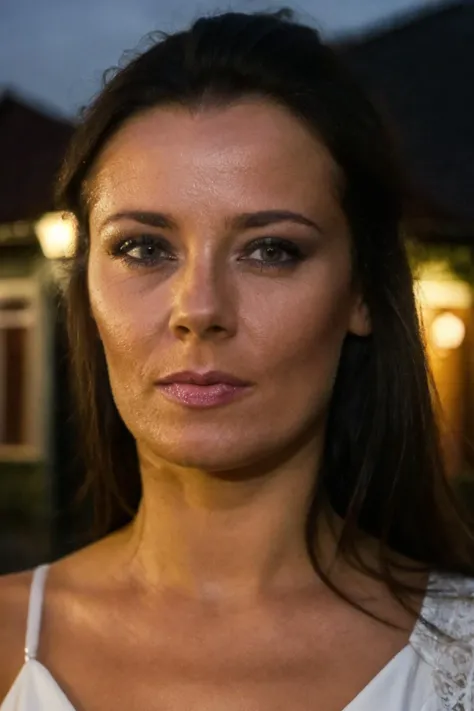 medium close up shot, <lora:iveta_real_r1:0.9> , solo, photo of Iveta, a woman, wearing a dress, standing outside a pub, night time, dark, looking to the side, posing,(sharp forcus, highly detailed, 4k, 8k, best quality, masterpiece, ultra highres:1)