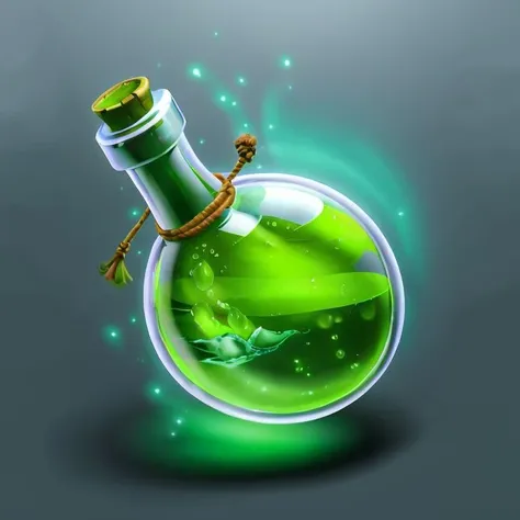 masterpiece, best quality, baoping,green water,(green leaves:0.6),Glass,black background,  <lora:baoping_lora_v1.1:1>