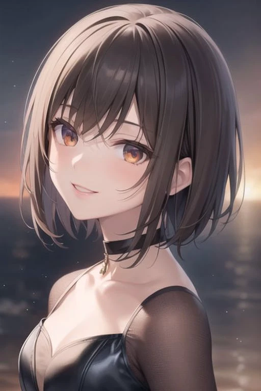 (masterpiece:1.3),(best quality:1.4),ultra high res,(detailed eyes),(detailed facial features),(detailed clothes features),HDR,8k resolution, solo focus, bangs, skin tight, (shiny skin),(slender girl),dreamlike,
(extreme detailed illustration),check commentary,commentary request,scenery,no text,
<lora:VirtualGirl-Rin:0.3>VirtualGirl-Rin, happy, smile, (small breasts), bangs, bob hair, short hair, brown hair, brown eyes, black choker,
1girl, (solo),
Orange evening gown,White gloves,high-heeled shoes,