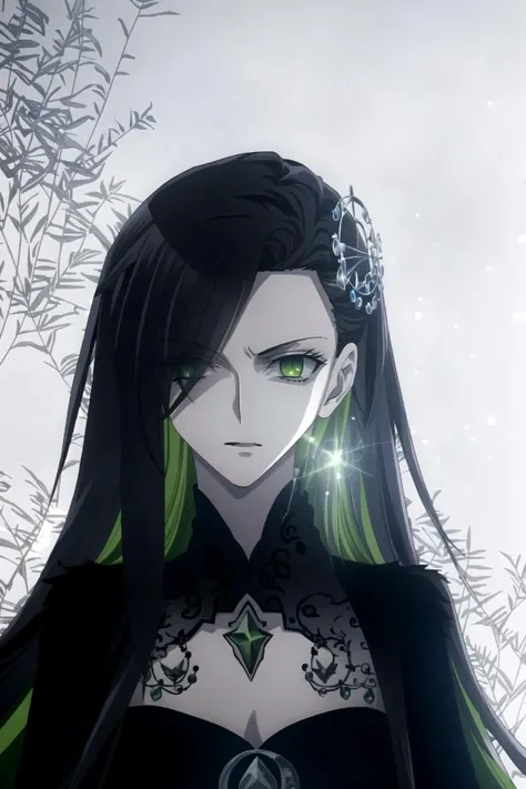 erzebeth (my daughter is the final boss), solo, looking at viewer, upper body, hair over one eye, expressionless, from above, close-up, facing viewer, light particles,
<lora:erzebeth_lora_1:1> <lora:ufotable_lycoris_v4:1> ufotable style