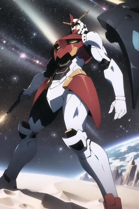 mecha, space, stars, outer space