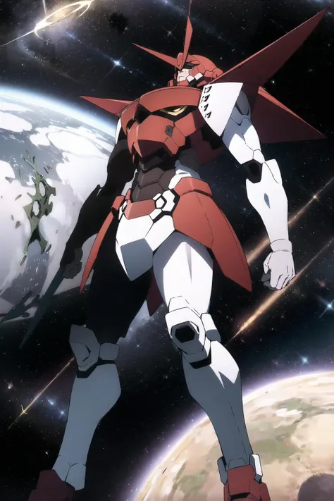 mecha, space, stars, outer space