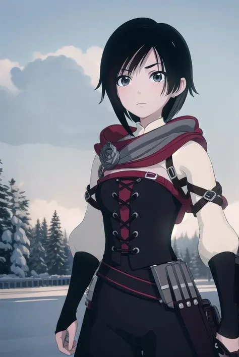 rubyrose, <lora:rubyrosev4.5-lora-nochekaiser:1>,
ruby rose, black hair, short hair, (grey eyes:1.5),
BREAK ,
BREAK outdoors, night, nature, forest,
BREAK looking at viewer, (cowboy shot:1.5),
BREAK <lyco:GoodHands-beta2:1>, (masterpiece:1.2), best quality, high resolution, unity 8k wallpaper, (illustration:0.8), (beautiful detailed eyes:1.6), extremely detailed face, perfect lighting, extremely detailed CG, (perfect hands, perfect anatomy),