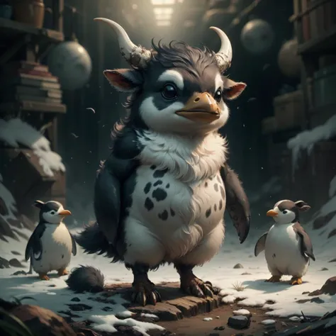 <lora:BovineDNA:0.8>, bovinedna ,
penguin