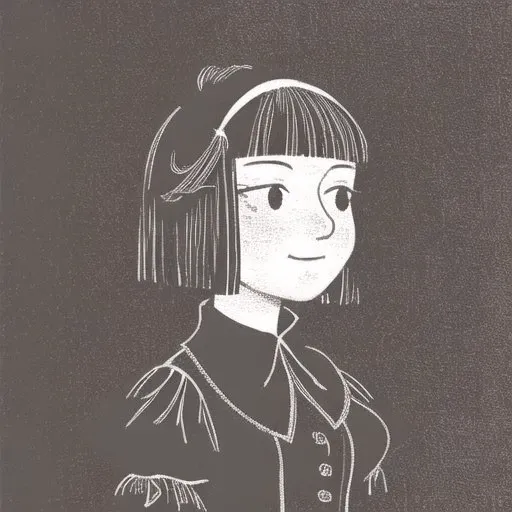 <lora:sovhobb2:1.0>, sovhobb, picture, cartoon, drawing,1girl, arms at sides, artist name, bangs, blouse, dated, expressionless, frilled shirt collar, frilled sleeves, frills, greyscale, hair between eyes, hairband, half-closed eyes, looking to the side, messy hair, monochrome, ribbon-trimmed collar, ribbon trim, short hair, signature, simple background, sketch, solo, third eye, upper body, white background, wide sleeves