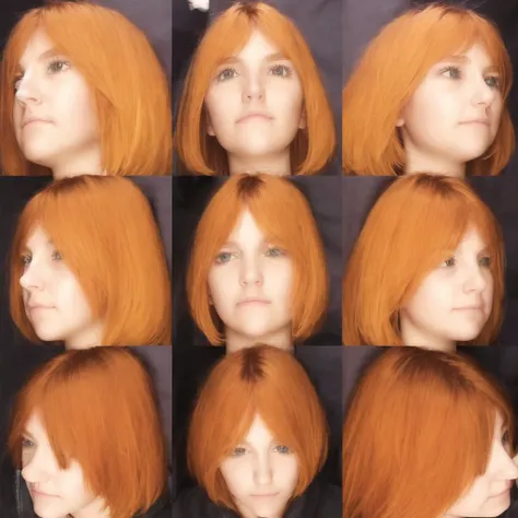 <lora:facegrid:1.0>, facegrid, series of photos of, multiple views,  2girls, blonde hair, cape, from above, hug, multiple girls, orange hair, siblings, sisters