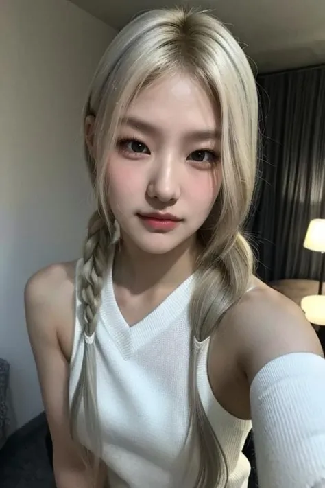 garota com longos cabelos loiros e um vestido rosa, Jennie kim, Ulzzang, Kim jennie, coreana, Asian, blackpink jennie, deusa japonesa, jennie, penteado com corte hime branco, com cabelo comprido