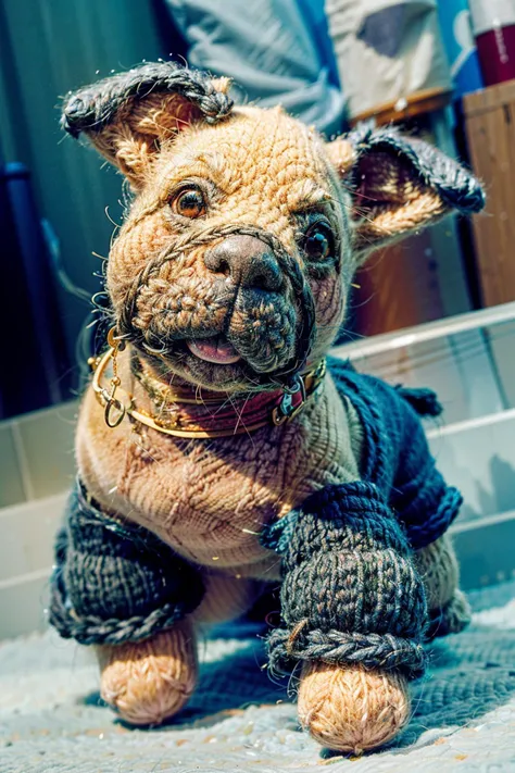 knittedstyle, a-dog <lora:knittedstyle2:1.5> <lora:add_detail:1>