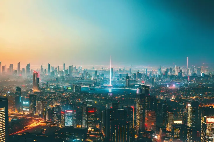 Masterpiece beautiful, hyperrealist, 8k, 4k, volumetric lighting, (ambrosia), volumetric lighting, long shot, far from above,
tokyo bay, ((cyberpunk,blade runner, futuristic)), advertising, big screens,
sharp focus, highly detailed, high res