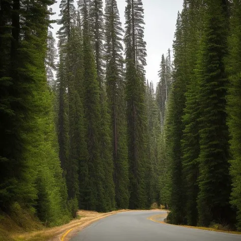 trees and grass on the side of a road near a lake, a picture by Jaakko Mattila, unsplash, hurufiyya, trees and pines everywhere, pine trees in the background, arrendajo in avila pinewood, beautiful swedish forest view, pine forest, caledonian forest, pine forests, in avila pinewood, trees in the background