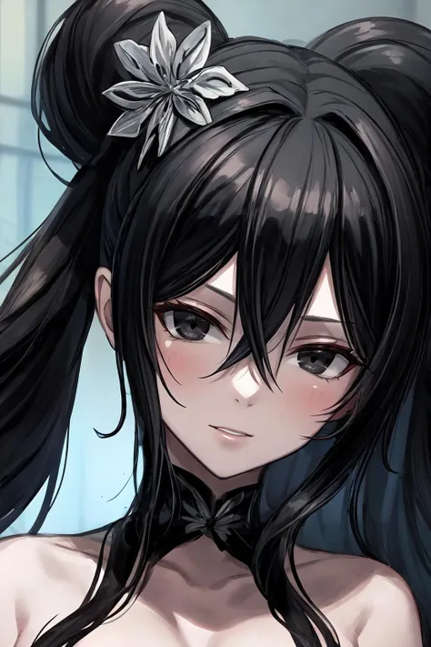 one girl, solo, black hair, BREAK, black eyes, BREAK, big breasts, (naked tits:1.4), (closeup:1.4), (portrait:1.4)
<lora:Fubuki_SK:0.7>
<lora:add_detail:0.7>
<lora:LowRA:0.6>