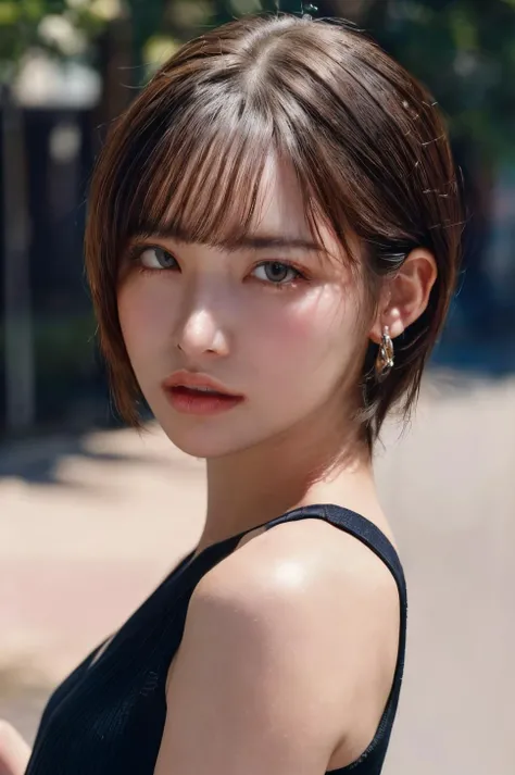 (masterpiece, best quality, beautiful quality, photorealistic, detailed lighting, extremely detailed skin, extremely detailed hair, shadows, 8k, a picture of a woman, black hair, upper body, 1girl, fcPortrait:1.2), <lora:add_detail:1>, <lora:AAV-eimi:0.7:MY>