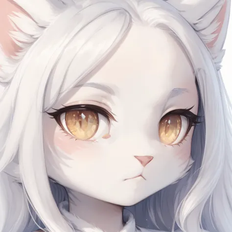 score_9, score_8_up, score_7_up, source_4k, rating_safe,  <lora:arctic cat girl_LORA:0.9>(galaxist:.8)   arctic cat girl, white hair, very long hair, white dress, beautiful delicate eyes, milky way, close up