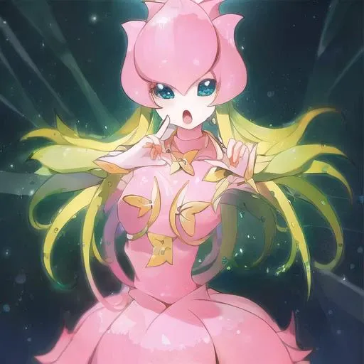 ((masterpiece)), best quality, <lora:digimon_lillymon:1>, digimon_lillymon